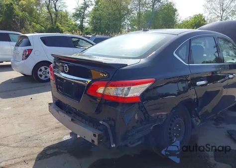 2015 Nissan Sentra Sv z USA, uszkodzony, nr VIN 3N1AB7AP2FL697267